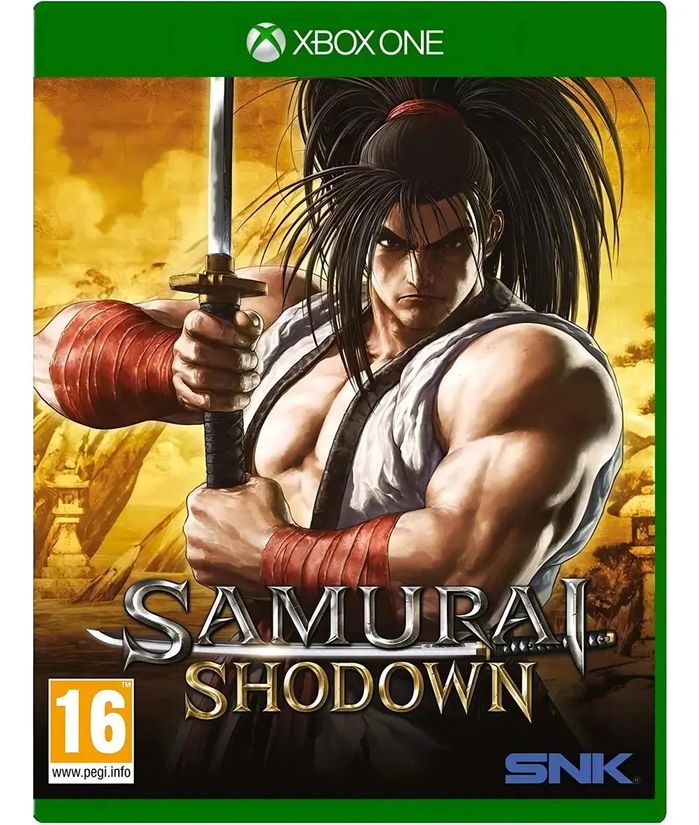 Samurai Shodown Jogo Físico Xbox One Multijogador SNK Luta