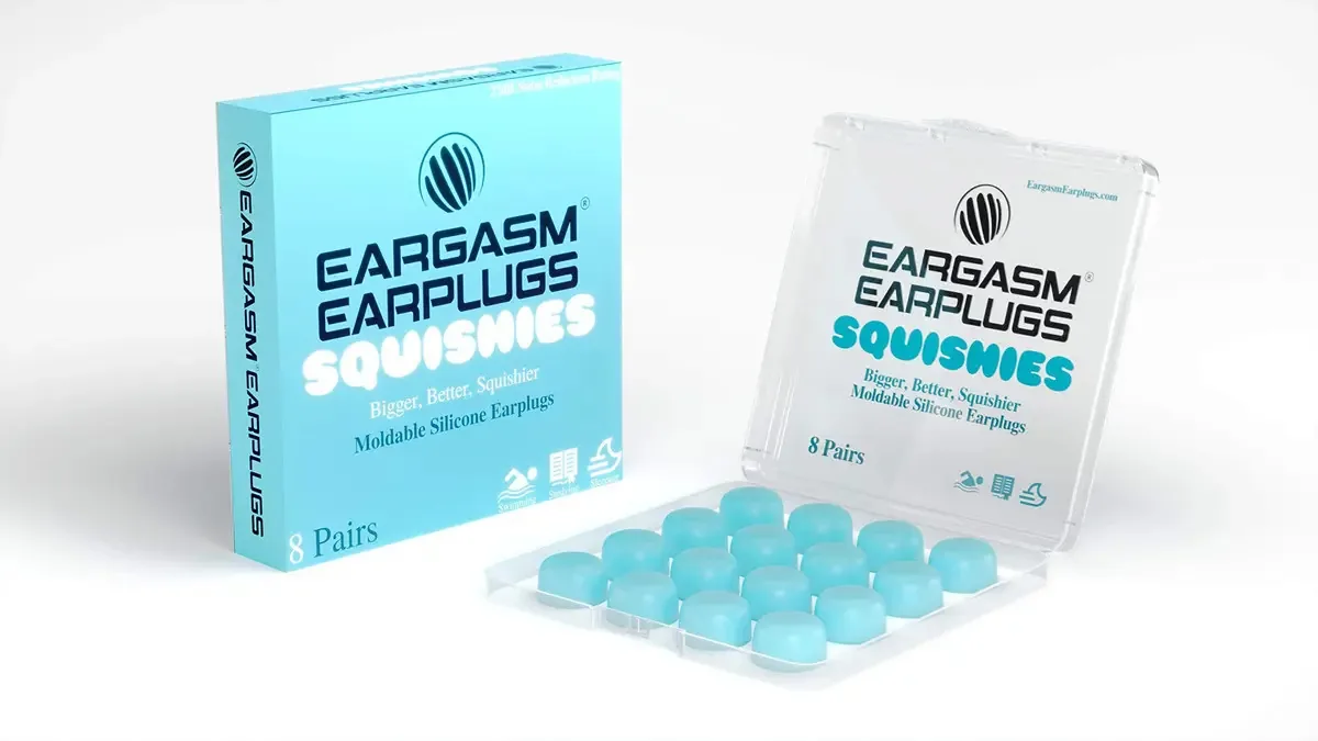 Eargasm Squishies - Tampões de ouvido com molde de silicone