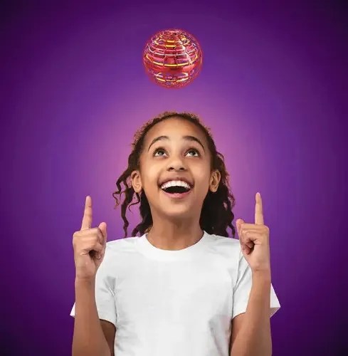 Drone OVNI interativo Red Hover Star Kids indestrutível