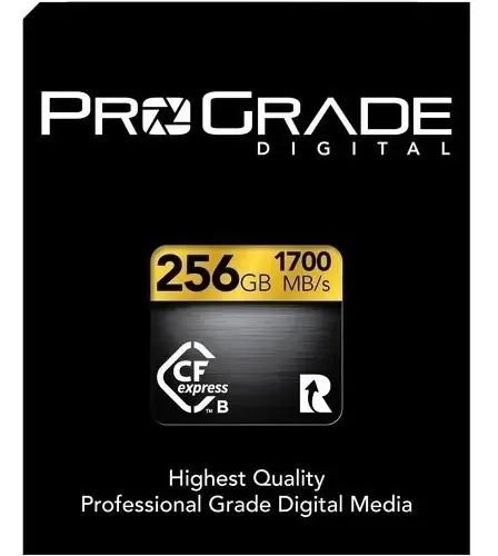 Cartão de Memória ProGrade CFexpress 256GB 1.7GB/s