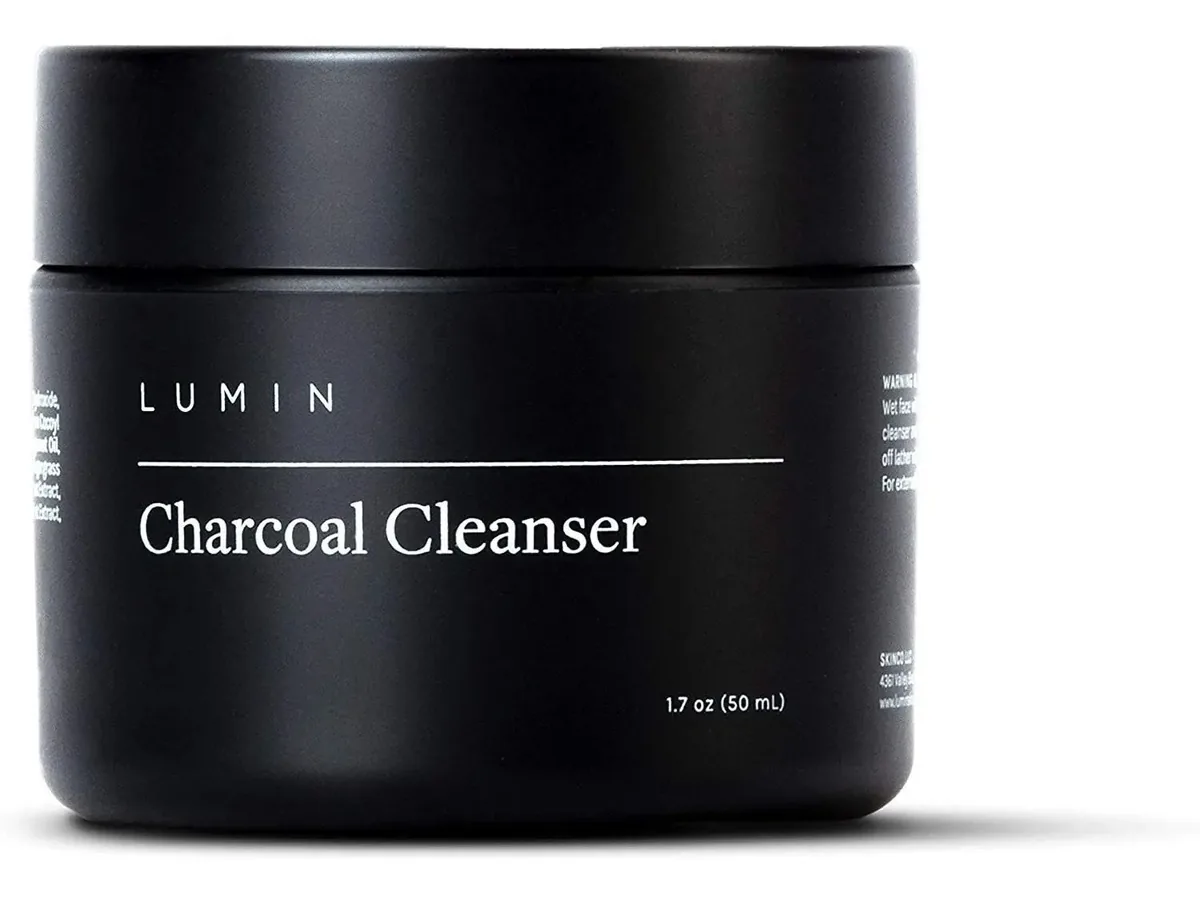 Máscara masculina de limpeza facial Lumin Charcoal