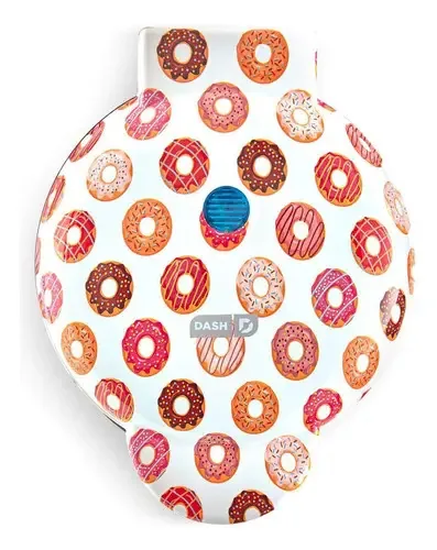 Mini máquina de donuts Dash Ddm007 para café da manhã, cor vermelha Donitas