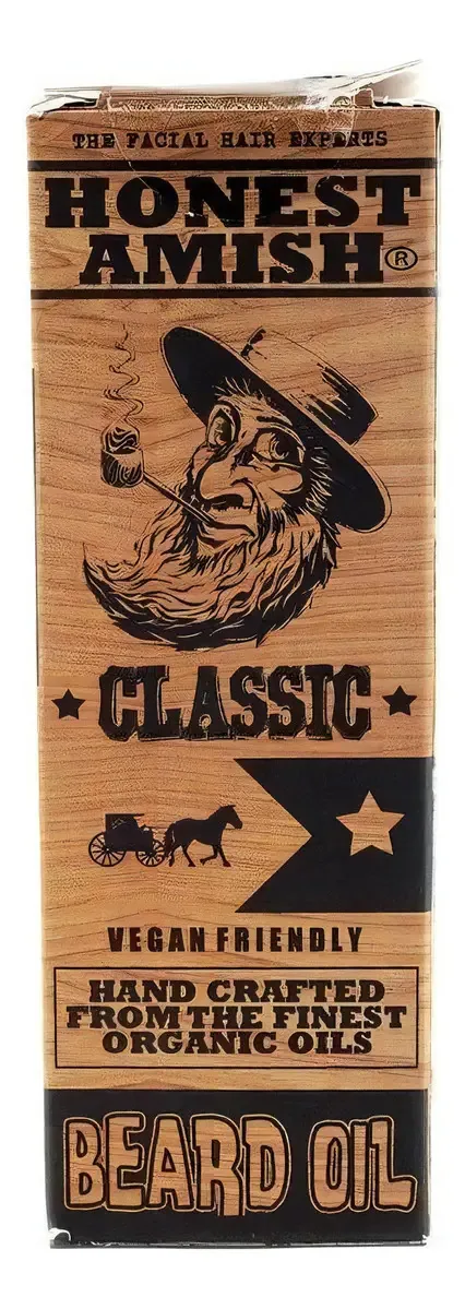 Honest Amish Óleo De Barba Clássico 60ml