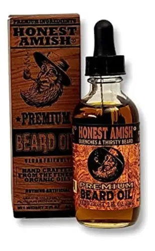 Honest Amish - Óleo de Barba Premium - 2 Onças