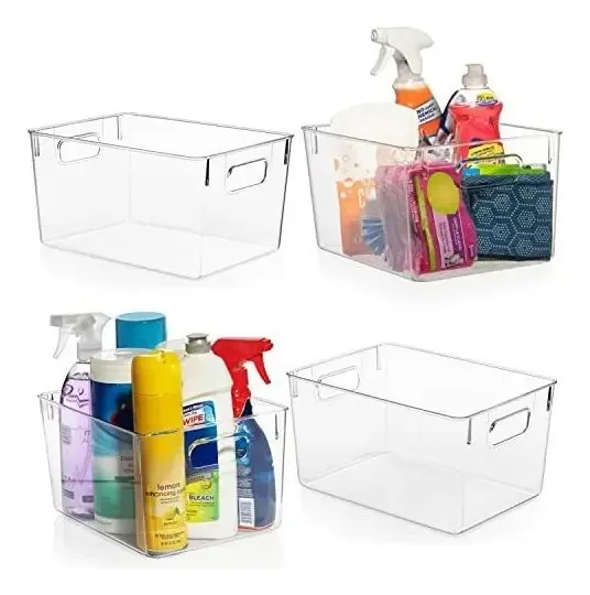Caixas de armazenamento de plástico Clearspace - Organização