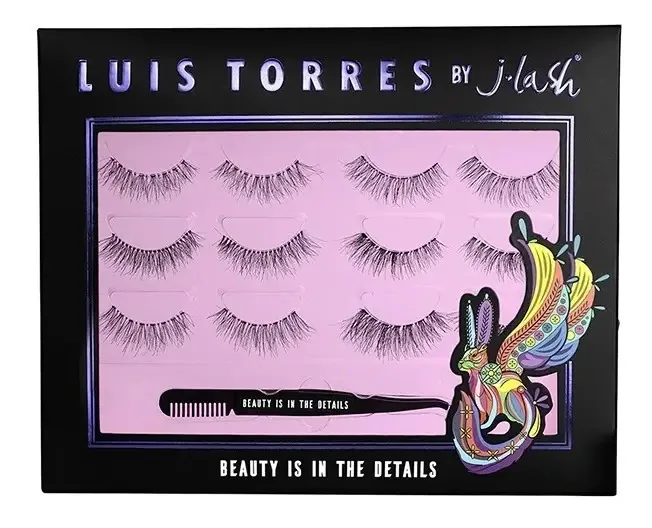 De 6 pares de cílios postiços de Luis Torres - J Lash