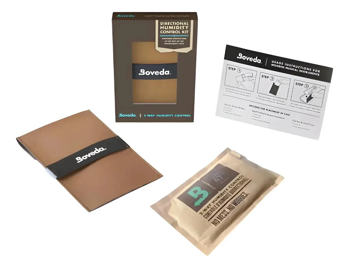 Boveda, kit de umidificador grande de 49% Hr, 1 sachê de 70 g cada