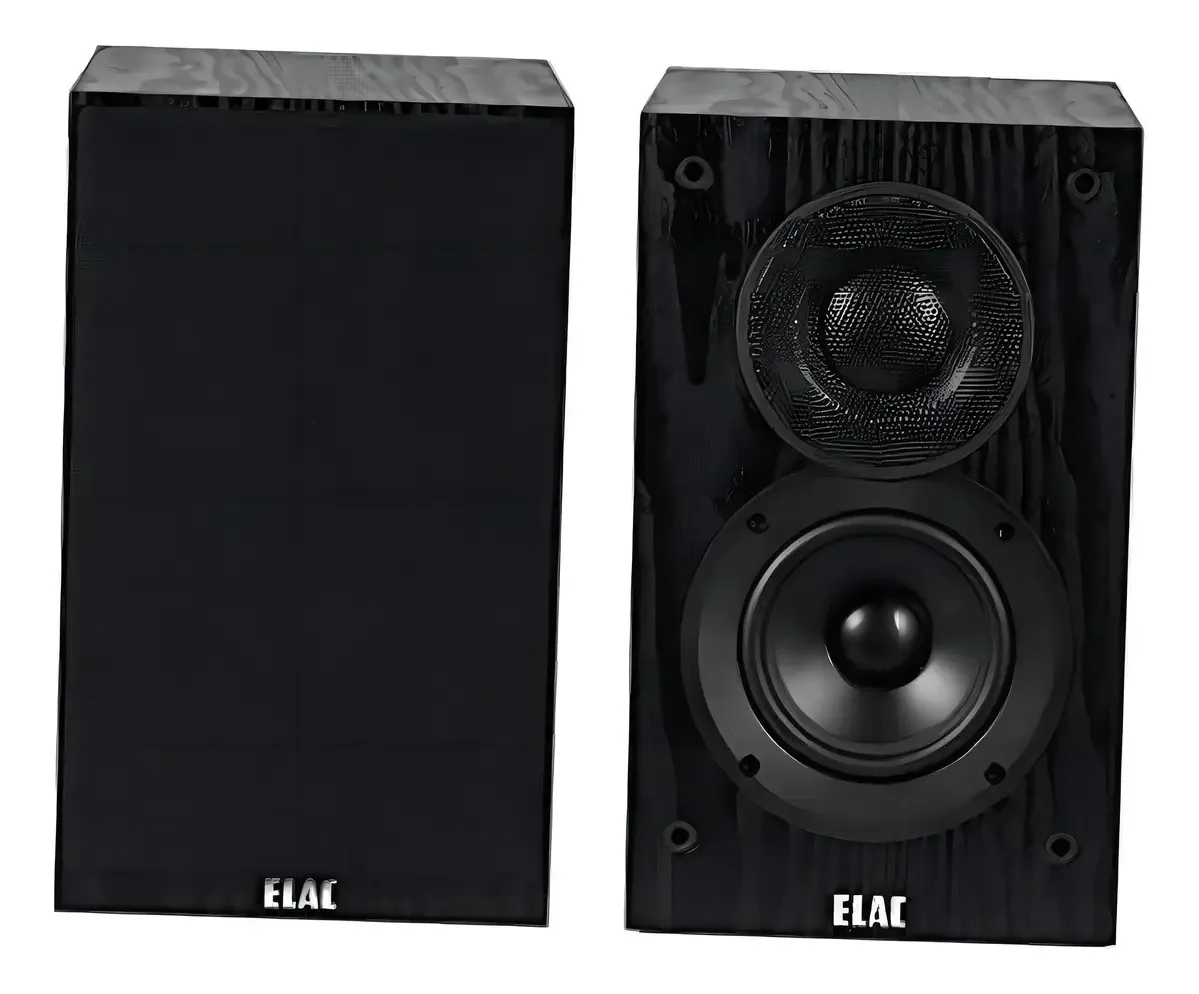 Alto-falantes passivos de estante Elac de 4 polegadas