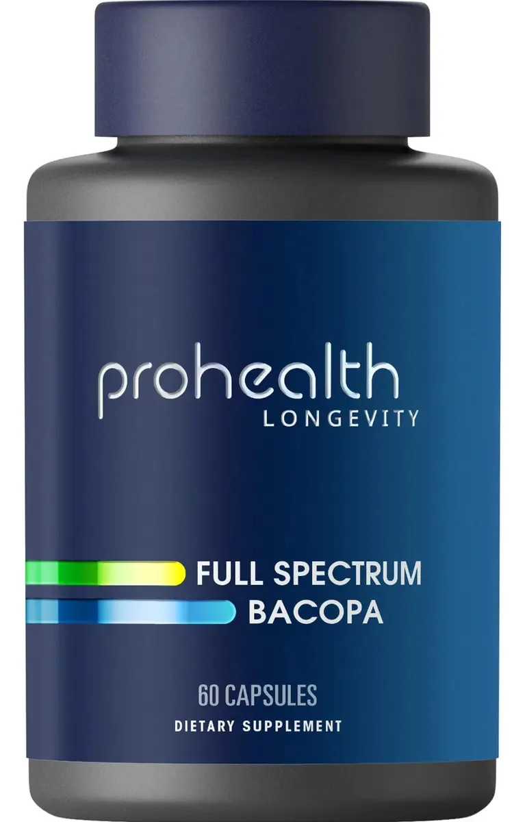 Prohealth Bacopa 1000mg Triple Test 60 cápsulas