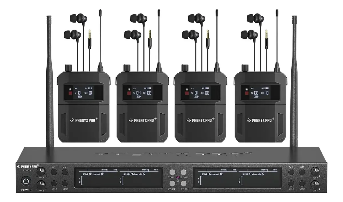 Sistema de monitor sem fio Phenyx Pro