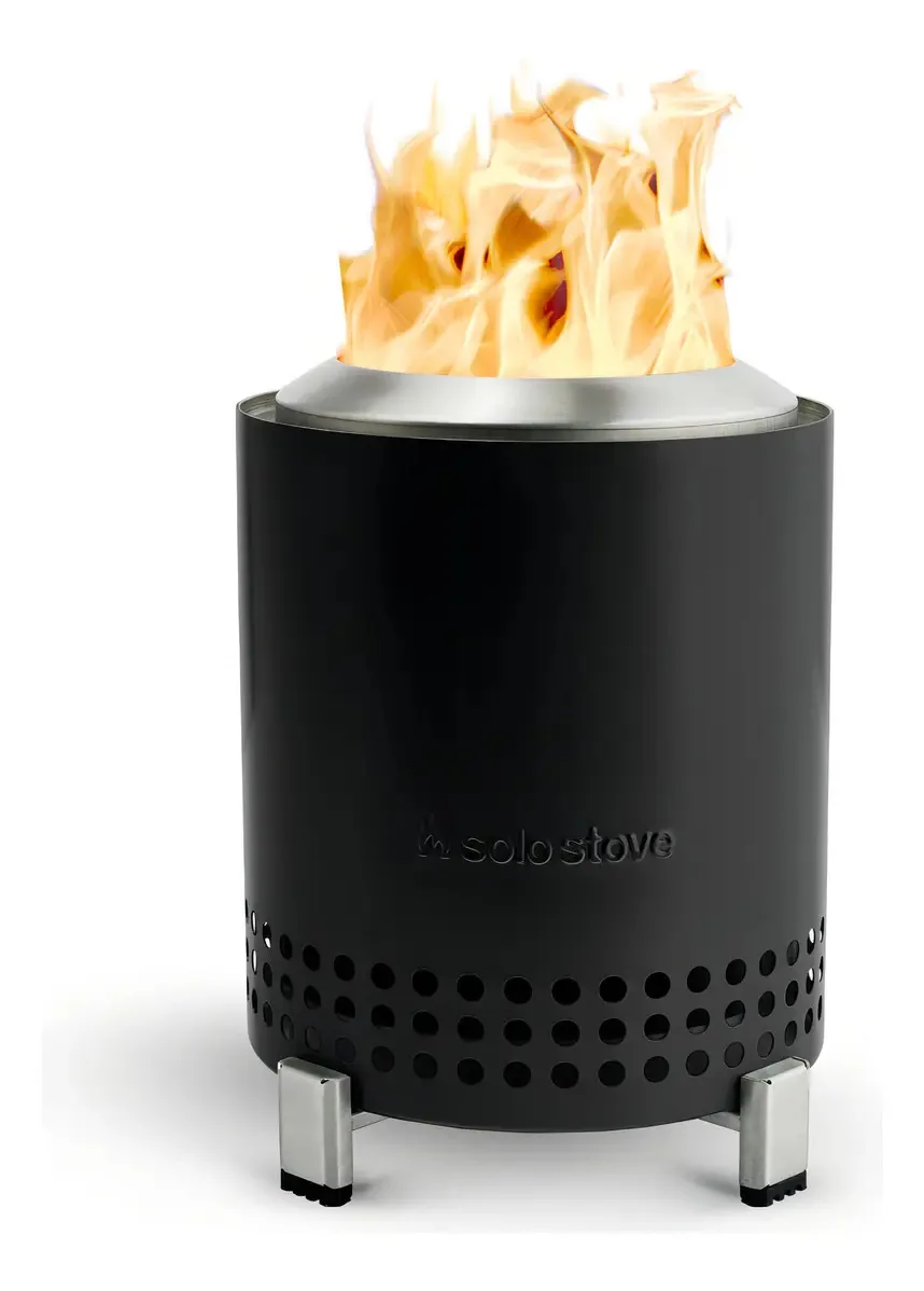 Mesa de fogão Solo - Fogueira de mesa com suporte, mini Fire Of