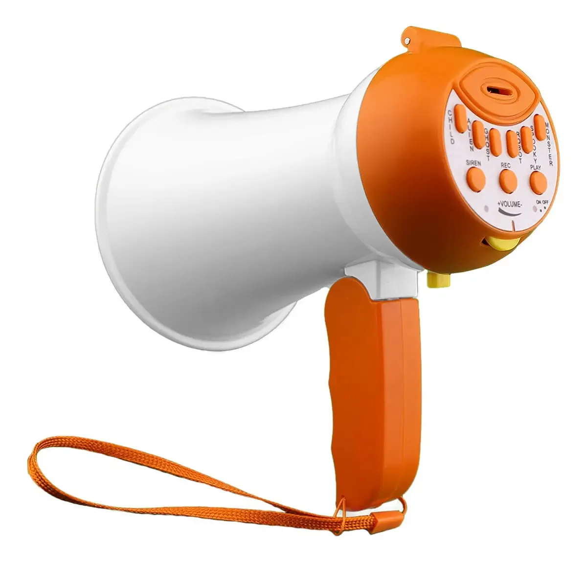 Megafone Playroute para crianças | Brinquedo Voice Changer Color Black