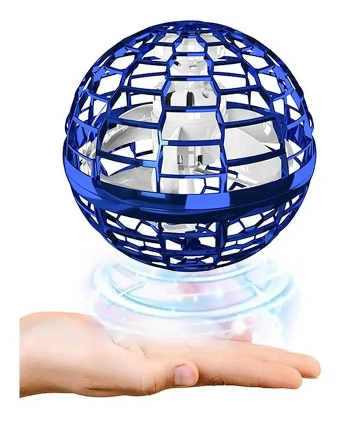 Luzes de brinquedo Magic Floating Ball Spinner Flying Drone