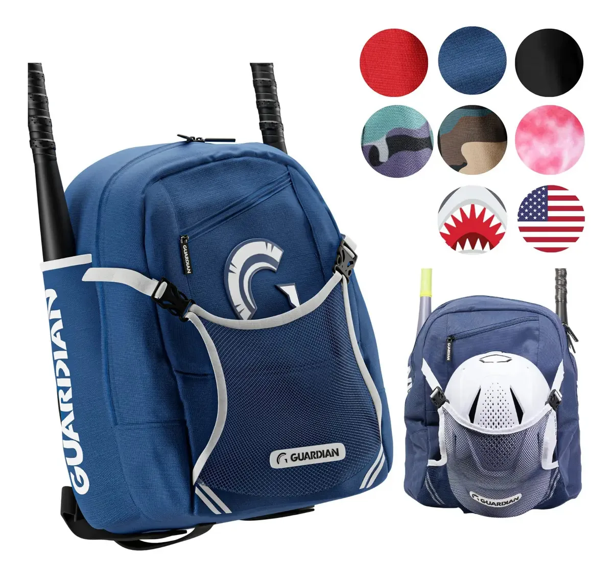 Guardian Rookie - Mochila de beisebol para meninos ou meninas, Bowl