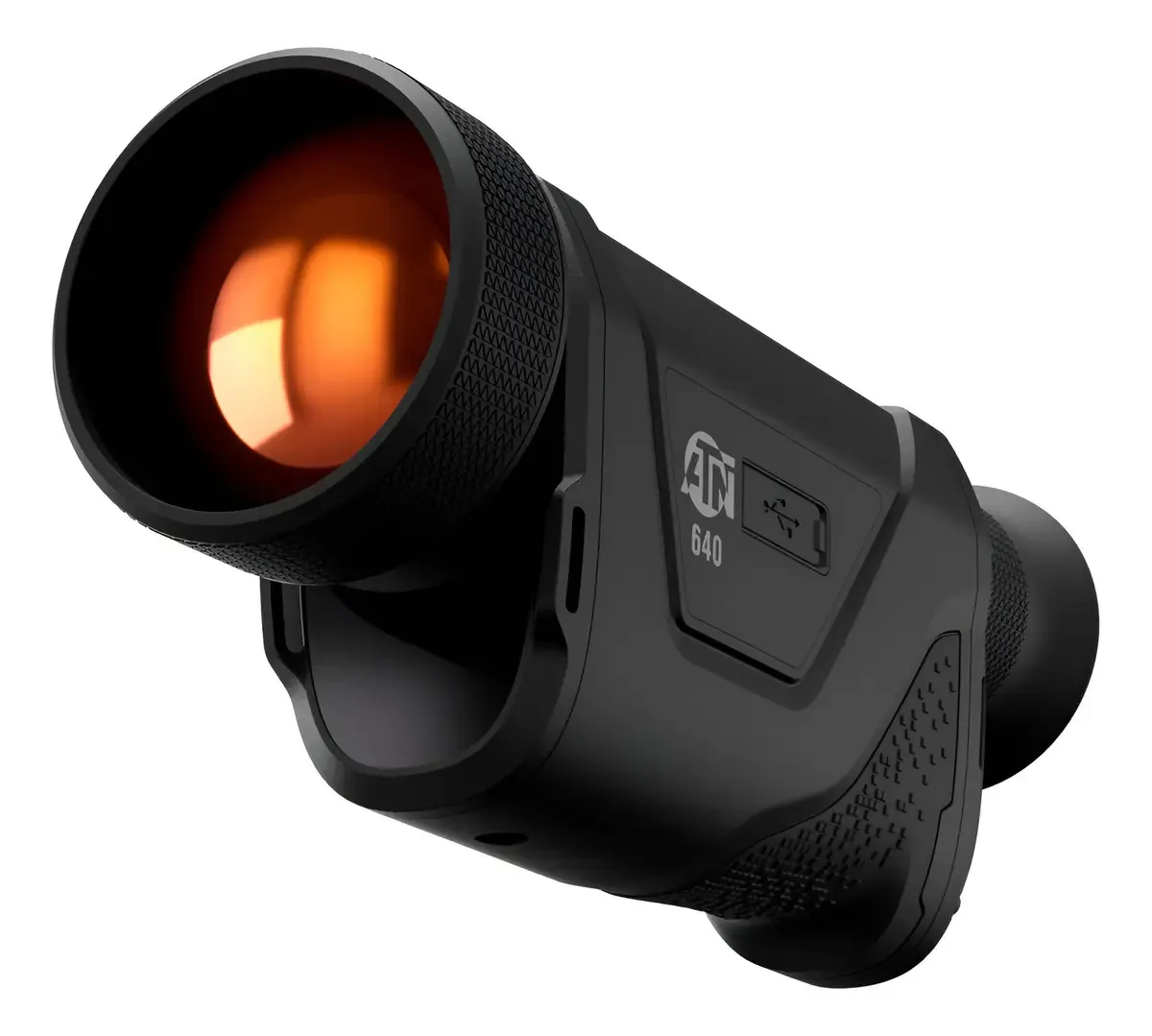 Monocular de imagem térmica Atn Blazehunter com Telém. Cor: Preto