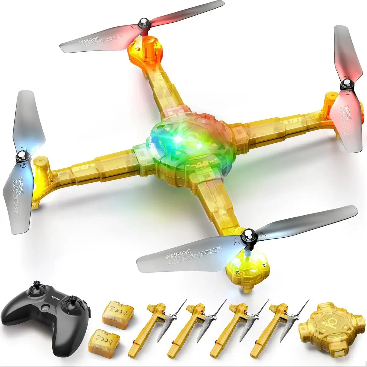Helicóptero Drone Syma X440 Rc Para Crianças E Iniciantes Co Cor Verde