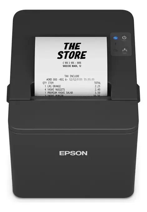 Impressora Térmica Ethernet Usb Epson Tm-t20iv 250 Mm/s Pret
