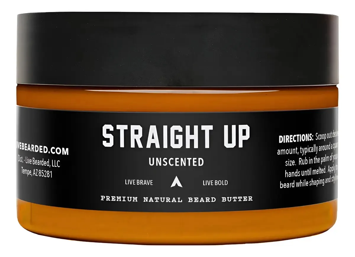 Manteiga Para Barba Live Bearded - Hidratação Natural E