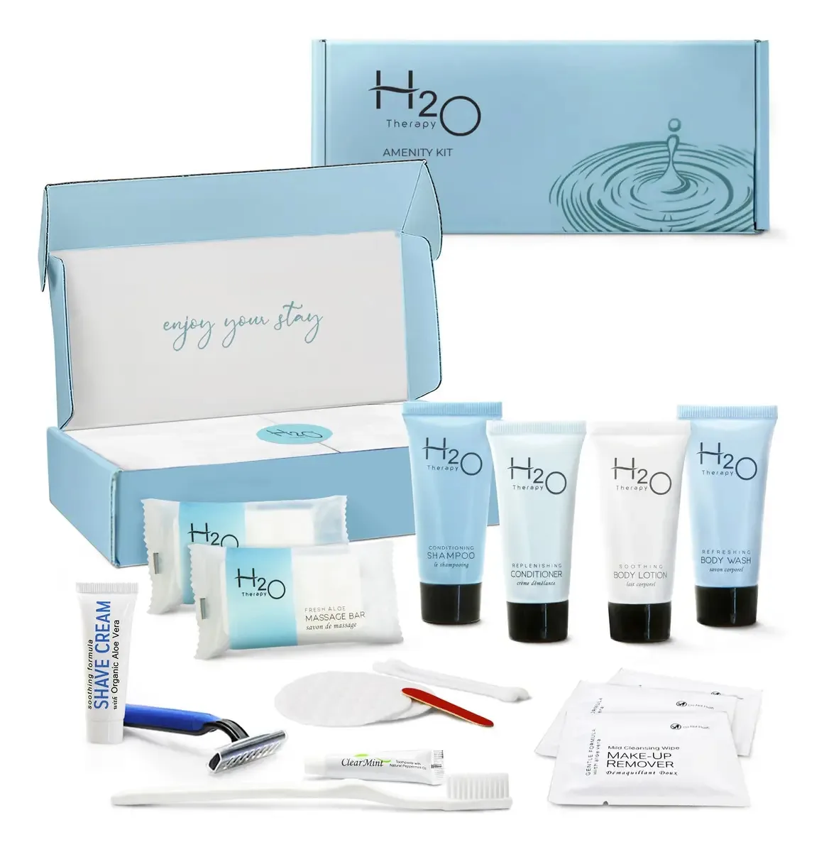 Kit de Acessórios e Acessórios H2o Therapy | Shampoo de Tam