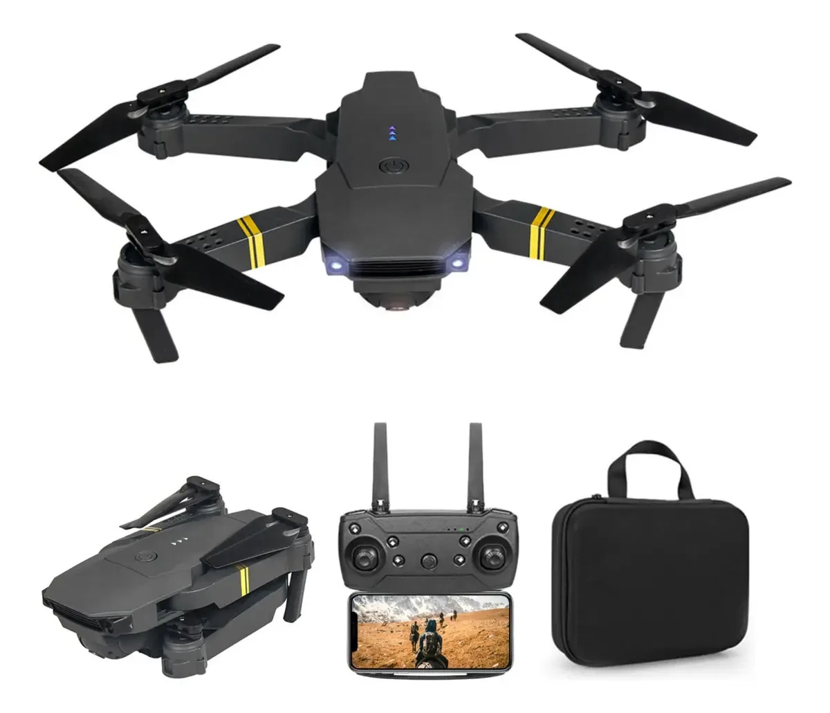Drone Falcon 4k com câmera Drones Quadricóptero para crianças