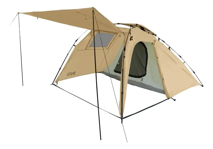 Tenda de camisetas bege bege Dod Tan