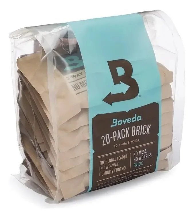 Bolsa bidirecional Boveda 72% Rh com controle de umidade de 10 unidades