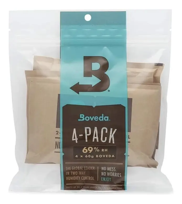 Boveda 69% Rh, tamanho 60, pacote de 4 peças