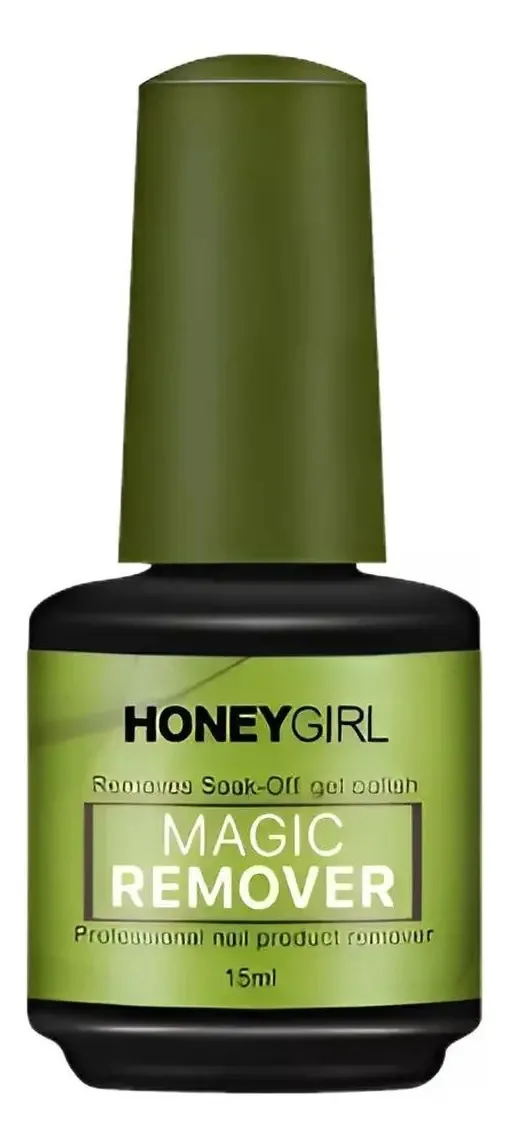 Gel Removedor Mágico 15 ml Removedor Permanente Honeygirl