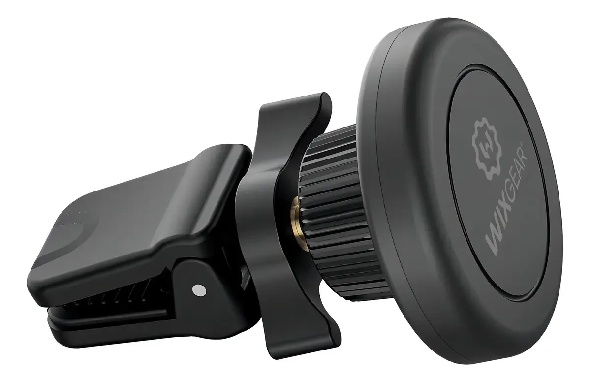 Suporte magnético universal para ventilação de ar com cor preta