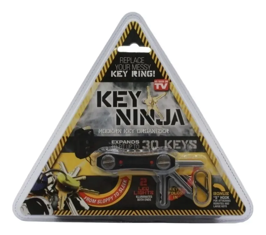 Teclas organizadoras de chaveiros Smartkey Ninja