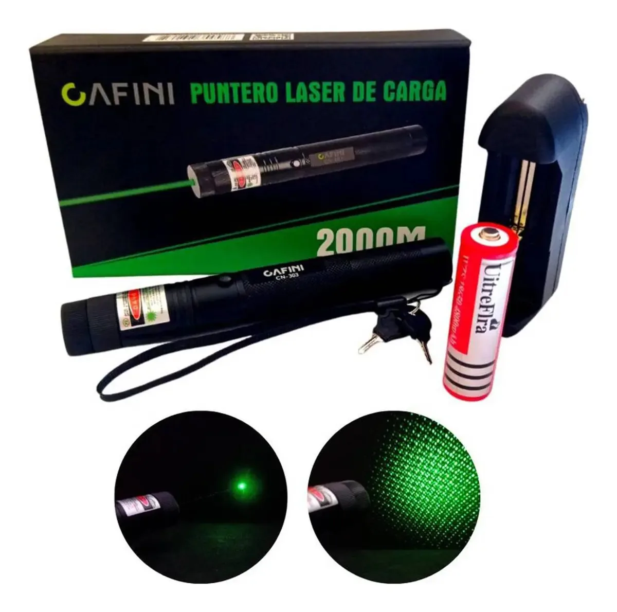 Cafini Puntero Laser Verde
