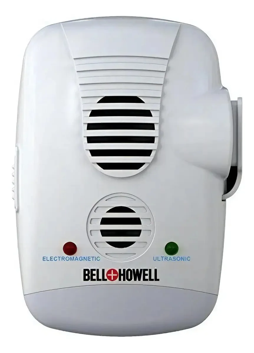 Repelente de Pragas Eletromagnético Ultrassônico Bell + Howell com Saída de CA e Interruptor