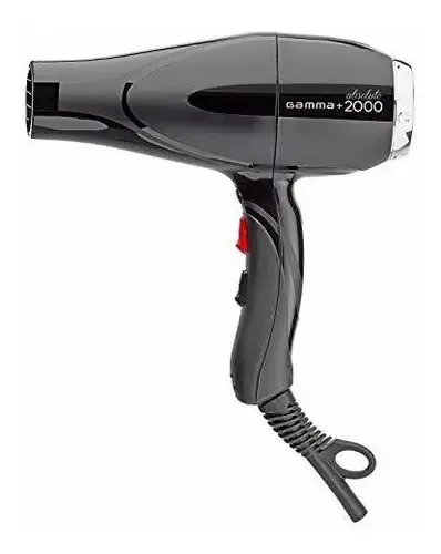 Secador de cabelo Gamma+ Absolute 2000, preto