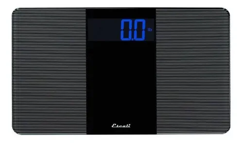 Balança de peso corporal digital extra larga Escali com Pl