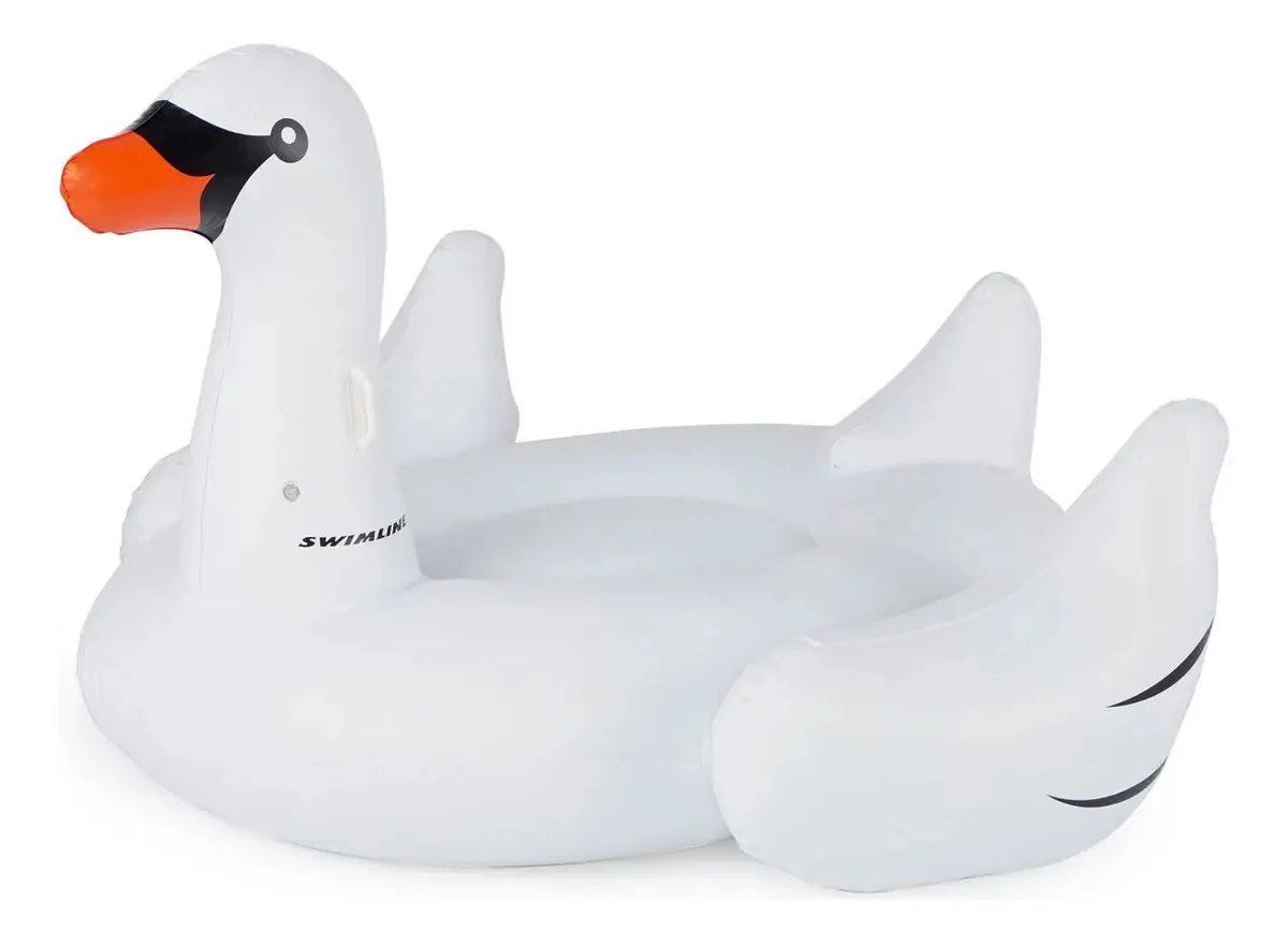 Cisne Inflável Gigante para Piscina Swimline