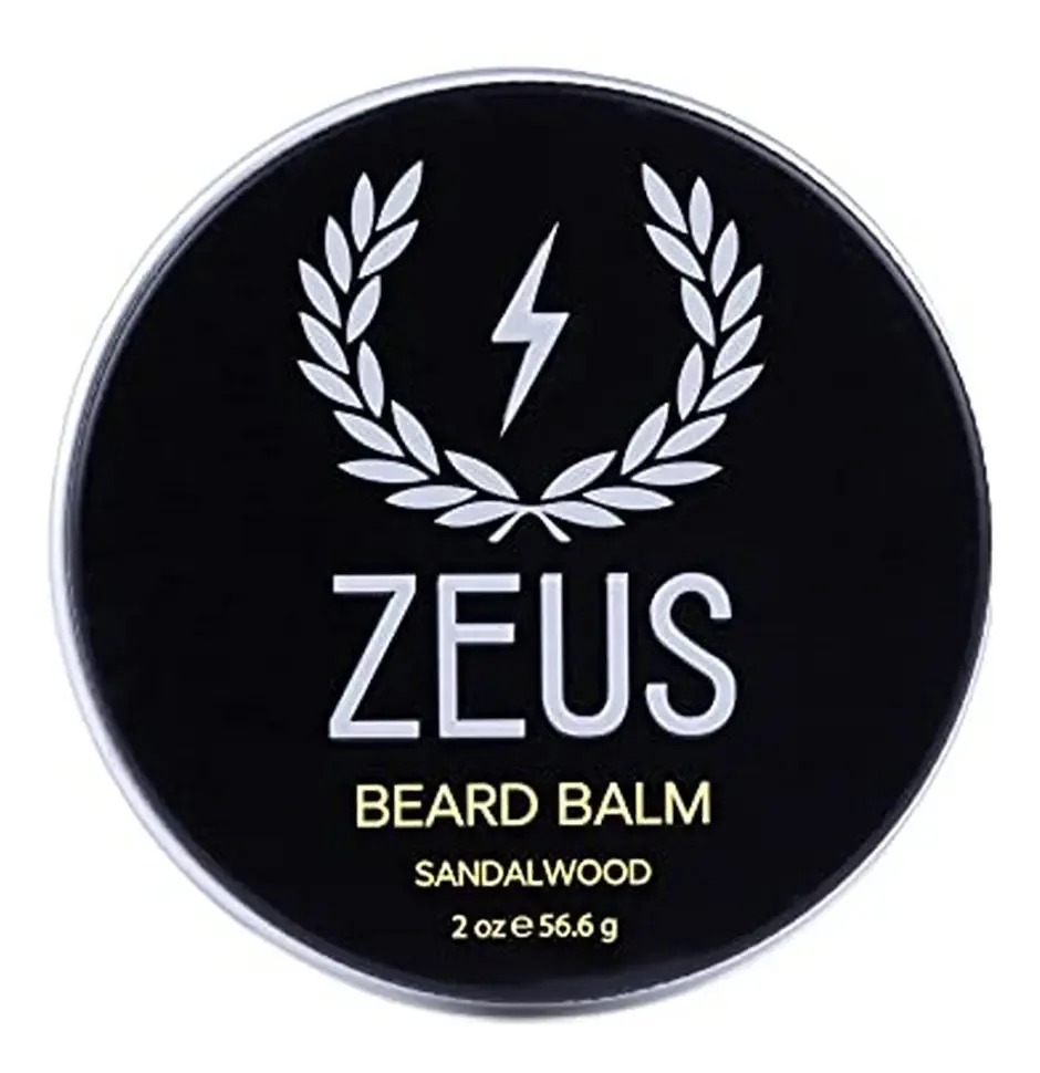 Bálsamo para Barba Zeus Sândalo 2 Oz