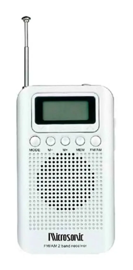 Microsonic Pocket Radio Mod. Rad6262 AM/FM digital