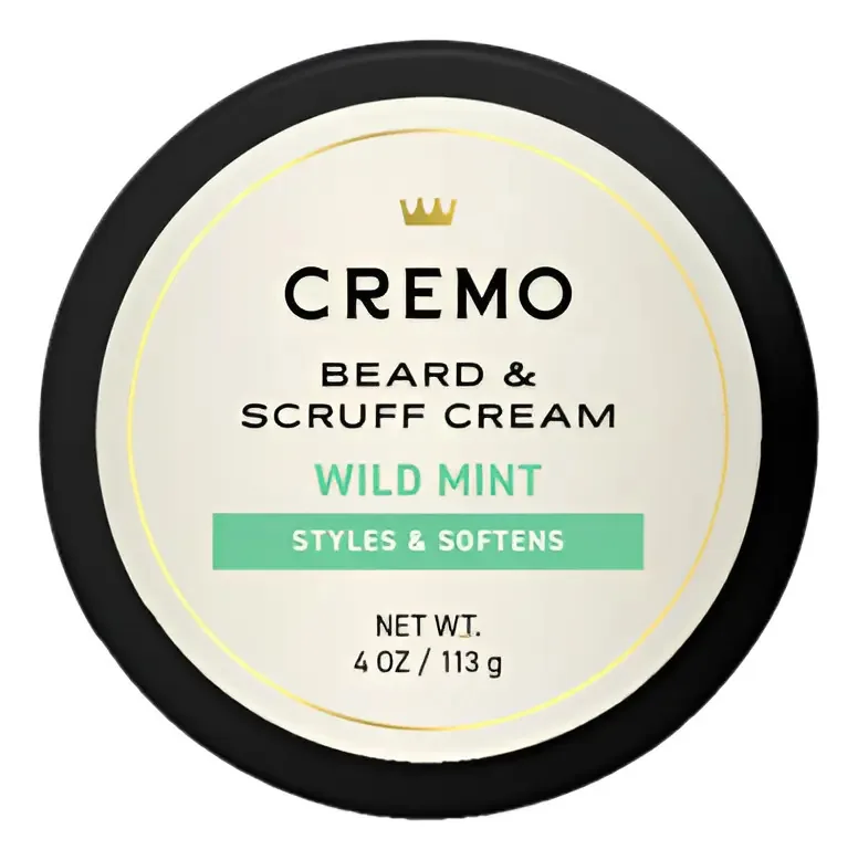 Creme para barba e nuca - hortelã selvagem 4 onças