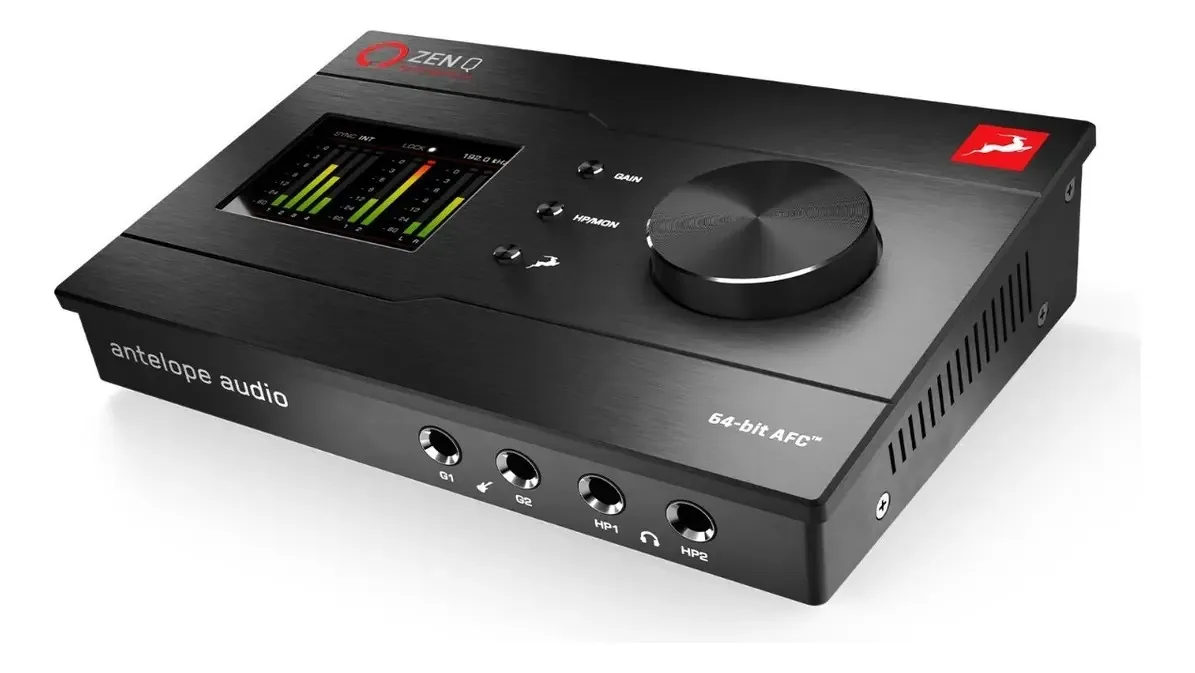 Antelope Zen Q USB-c - Interface de áudio profissional em cor cinza