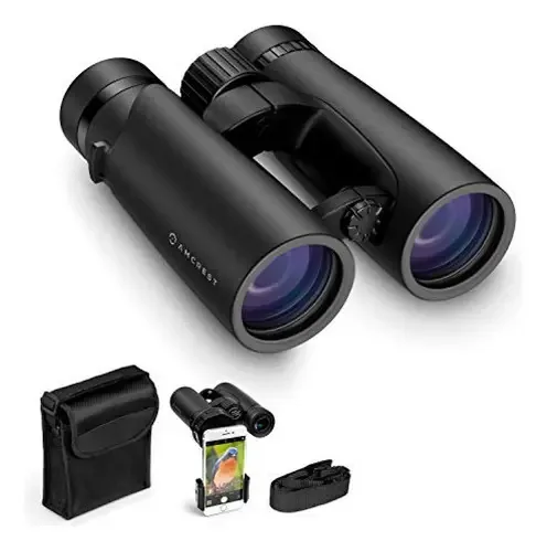 Binóculos Amcrest 10x42 Roof Prism para adultos, P