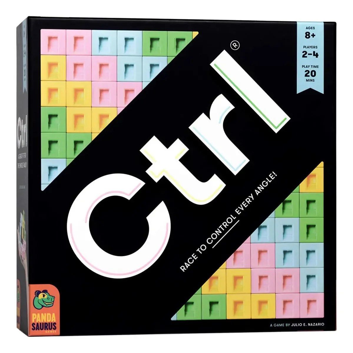Pandasaurus Jogos Ctrl, Preto