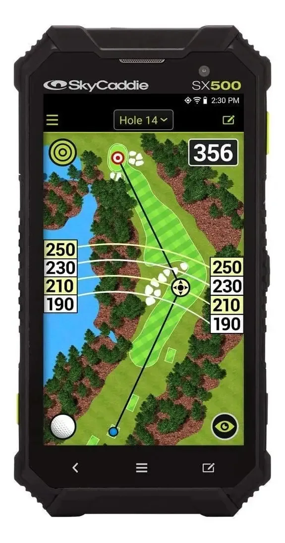 Skycaddie Sx500, Gps de Mão para Golfe, Cor Preta