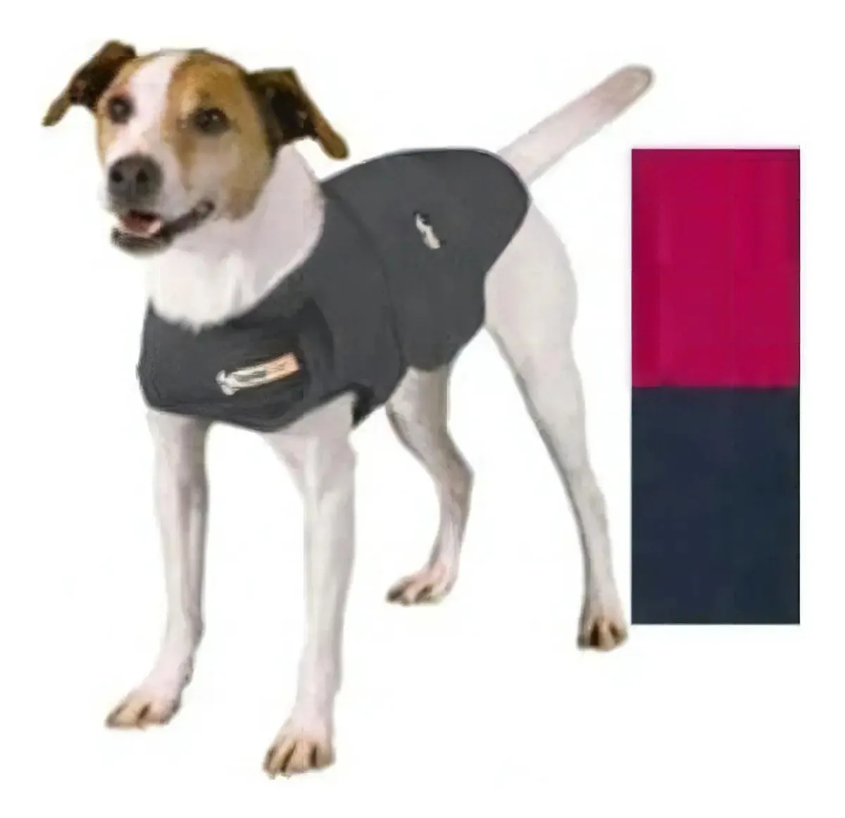 Jaqueta anti-ansiedade para cães Thundershirt, chaque