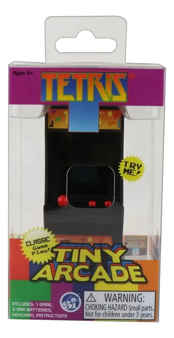 Boneco colecionável Super Impulse - Tiny Arcade Tetris