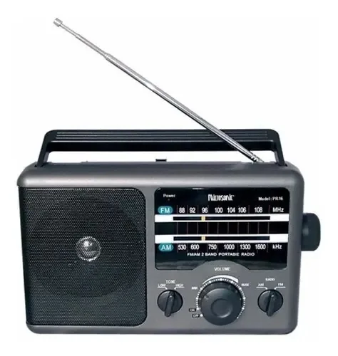 Baterias de áudio atuais de rádio de mesa Microsonic Am- Fm