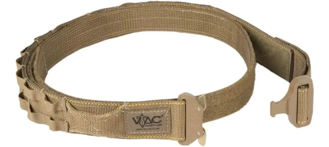 Pulseira masculina Locos com fivelas de couro Viking Coyote. Com fivela prateada tamanho 1,80 cm