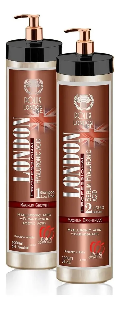 Escova London Progressiva Liquida Sem Formol Com Hialurônico