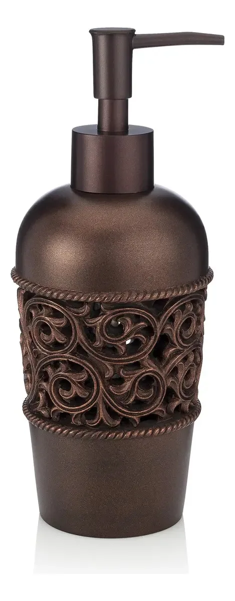 Dispensador de sabonete líquido Essentra Home Bronze para. Dispensador de sabonete/loção colorido