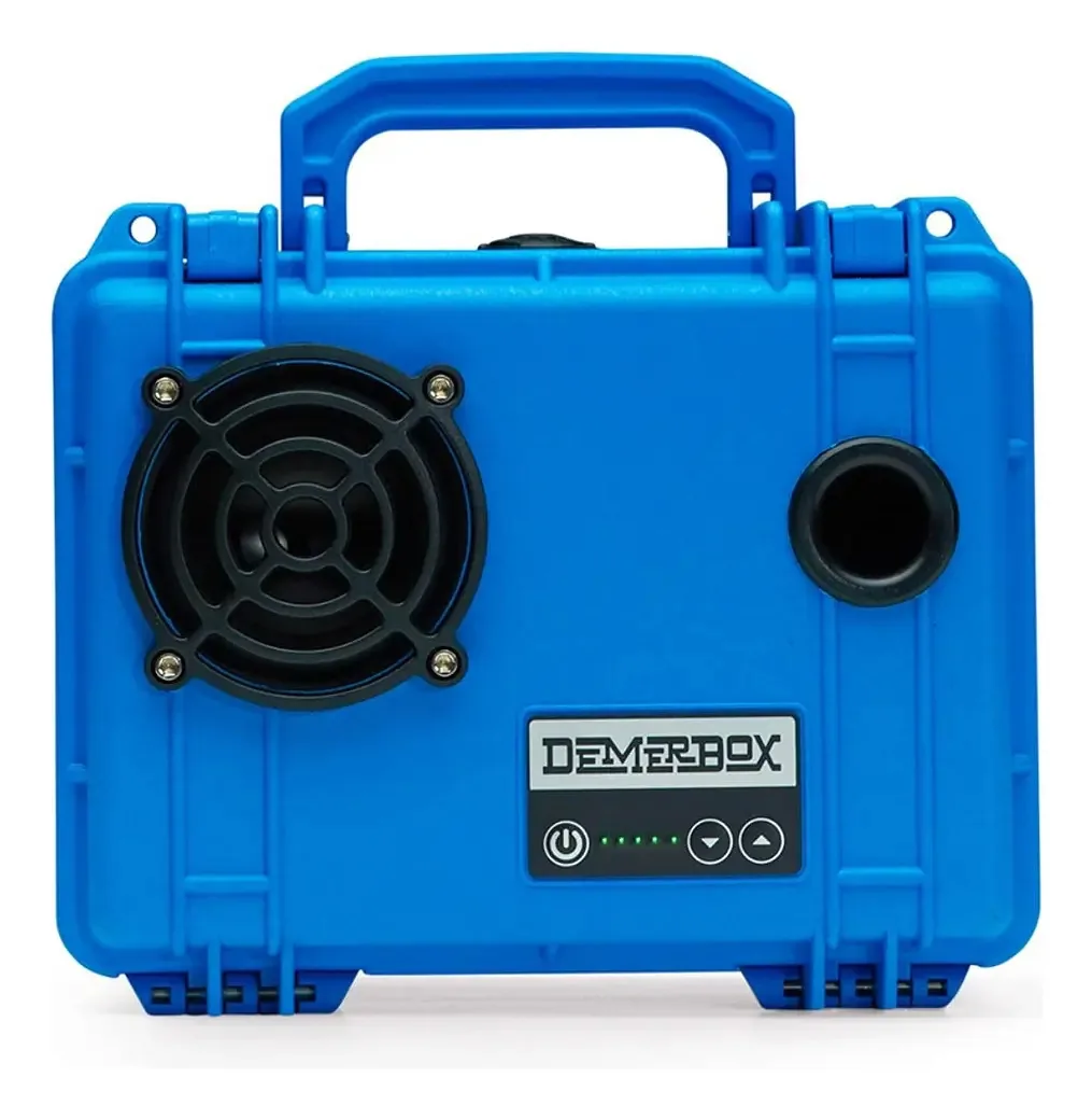 Demerbox DB1: alto-falantes Bluetooth portáteis e impermeáveis. Cor: Azul, Rosa