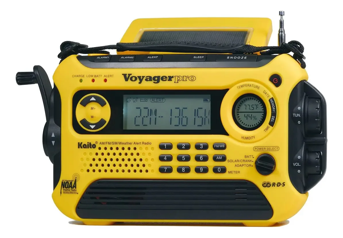 Rádio Kaito KA500 AM/FM/SW Azul